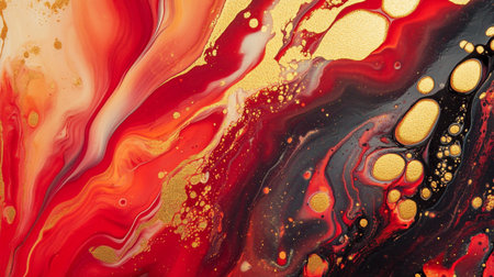 Marble abstract acrylic background. Marbling artwork texture. Agate ripple pattern. Gold powder.