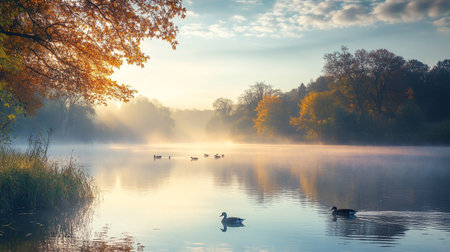 Modern workspace with computer, mouse, keyboard and coffee cup. 3d renderingの写真素材