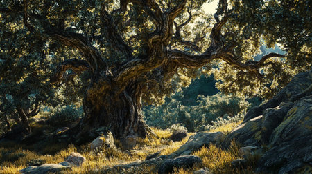 Olive trees in the Alentejo region, Portugal. Horizontalの写真素材