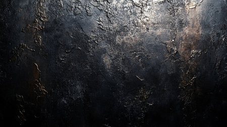 Grunge metal background. Dark rustic texture with scratches and cracksの写真素材