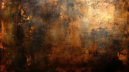 Grunge rusty metal background or texture and gradients shadow.