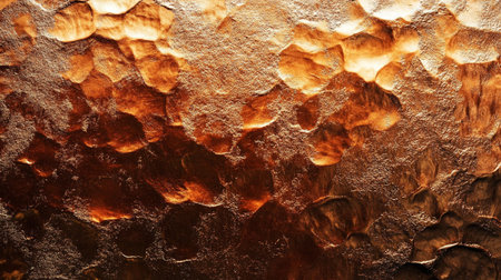 Copper metal texture as background, close-up. Copper textureの写真素材