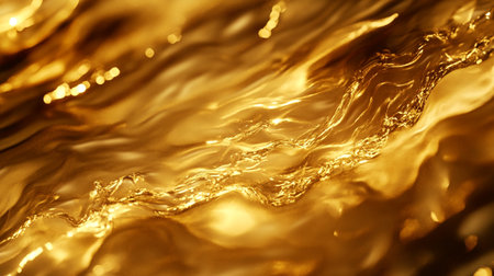 golden abstract background, close-up, macro, shallow depth of fieldの写真素材