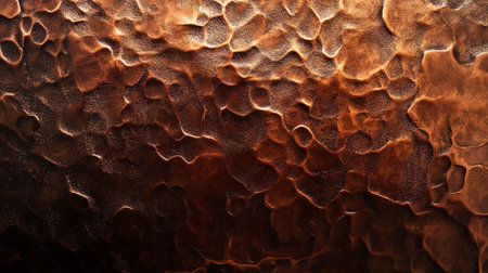 Close up of brown leather texture. Abstract background and texture for design.の写真素材