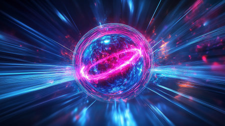 3d rendering of abstract fractal background for creative design and entertainmentの写真素材