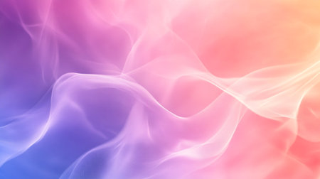 abstract background with smooth lines in pink, blue and purple colors
