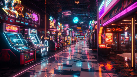 The interior of a slot machine in Las Vegas.