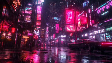 s Square, featured with Broadway Theaters and animated LED signs, is a symbol of New York City and the United States.の写真素材