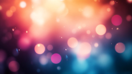 abstract background with bokeh defocused lights and stars.