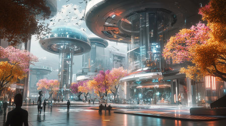 Shanghai Lujiazui Finance and Trade Zone of the modern city