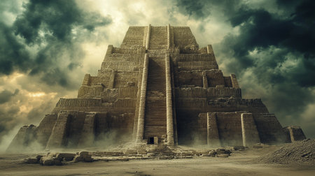 The Pyramid of Khafre in Giza, Cairo, Egypt