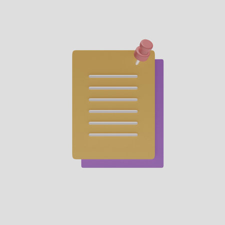 Clipboard icon. Gray background with orange. Vector illustration.の写真素材