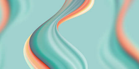 Abstract liquid background design, orange, sea green paint color flow,
artistic fluid watercolor background for website, brochure, banner, poster.の写真素材