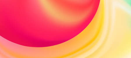 Web header background design with liquid red and yellow paint flow. 
Abstract fluid background for...