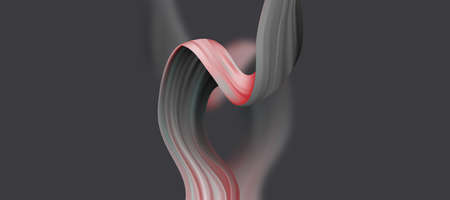 Abstract liquid background design, red and ash paint flow on dark background, artistic fluid...