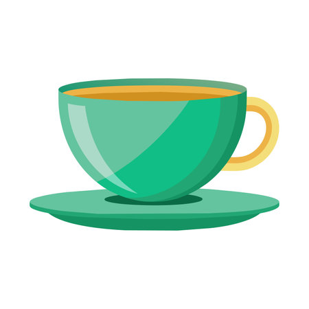 Coffee cup icon. Coffee time drink breakfast and beverage theme. Isolated design. Vector illustrationのイラスト素材