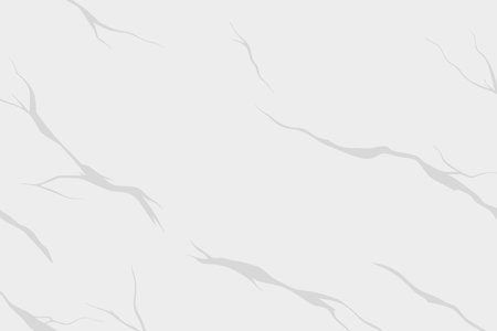 White marble surface with cracks, creating an abstract background that highlights the beauty of natural stone textures flat vector illustrationのイラスト素材