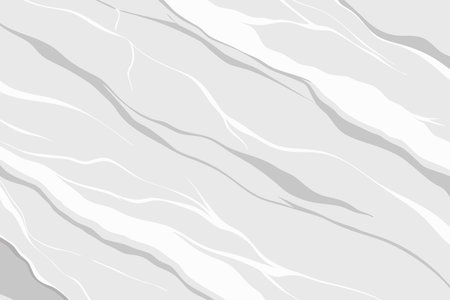 White Carrara Marble Texture isolated flat vector illustration backgroundのイラスト素材