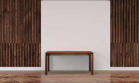 modern interior with white wallの写真素材