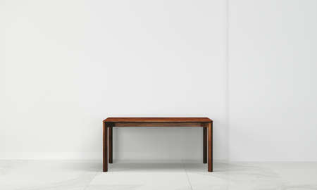 modern interior with white wallの写真素材