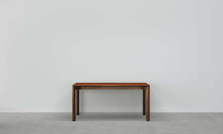 modern interior with white wallの写真素材