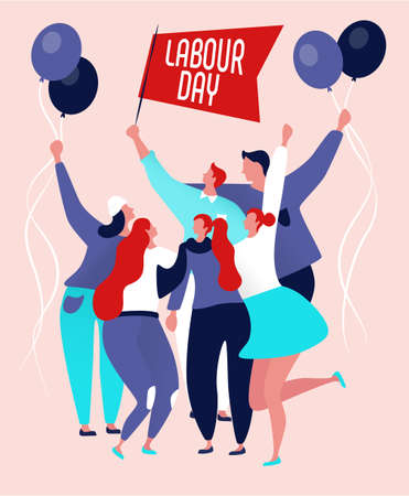 Labour day poster