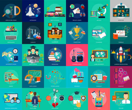 Education and Scienceのイラスト素材