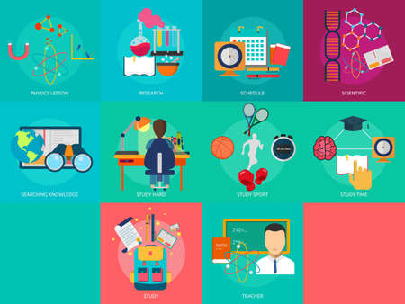 Education and Scienceのイラスト素材