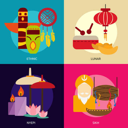 Religion and Celebrationsのイラスト素材