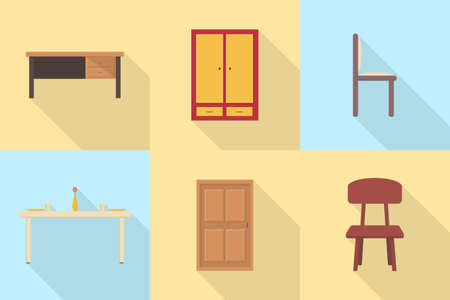 Interior and Furnitureのイラスト素材