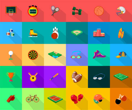 Sport Iconsのイラスト素材