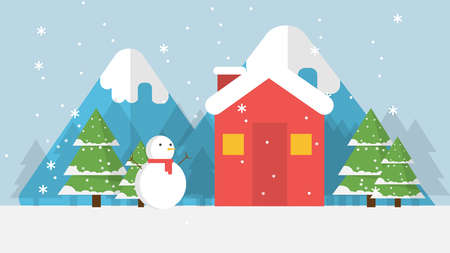 Merry Christmas Backgroundのイラスト素材