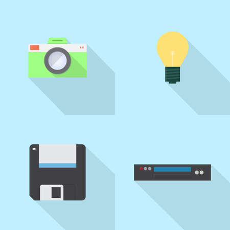 Electronics Icons Setのイラスト素材