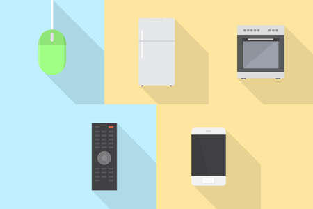 Electronics Icons Setのイラスト素材