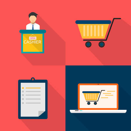 Marketing and Managementのイラスト素材