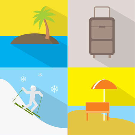 Travel Icons Setのイラスト素材