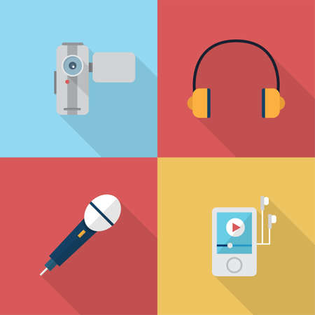 Multimediaのイラスト素材