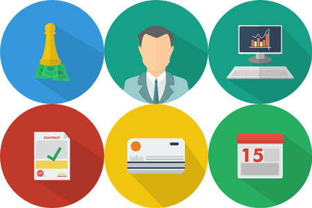 Business Icons Setのイラスト素材