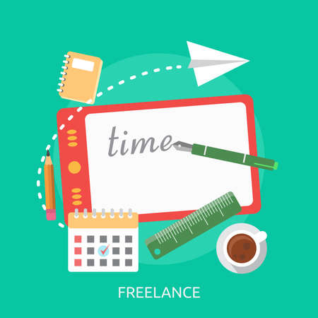 Freelance Conceptual Designのイラスト素材