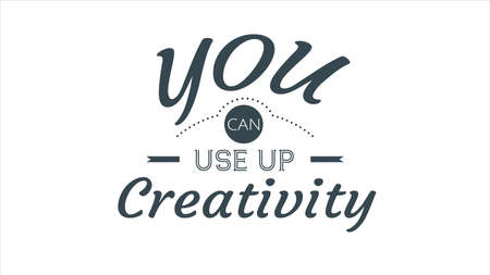 You Can Use Up Creativityのイラスト素材