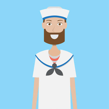 Sailor Character Maleのイラスト素材