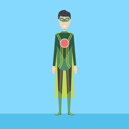 Superhero Character Maleのイラスト素材