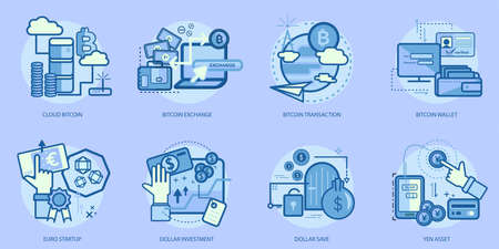Currencies Conceptual Designのイラスト素材