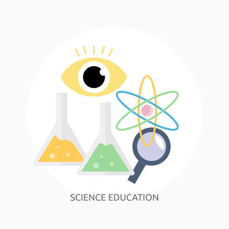 Science Education illustrationのイラスト素材