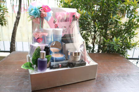 Seserahan | Gift for Married, Beauty Equipment, Perfume, flowerのeditorial素材