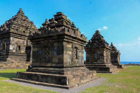 Candi Ijo, Natural Tour, Green Temple Indonesia Travelの写真素材