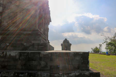 Candi Ijo, Natural Tour, Green Temple Indonesia Travelの写真素材