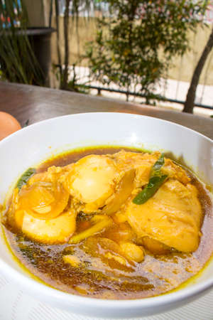 Eggs Soy Sauce, Chicken Soy Sauce, Opor Ayam, Chicken Gravy, Indonesian Food | Assian Foodの写真素材