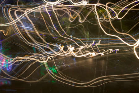 Abstract Light Trail, Motion Light, Light Trail