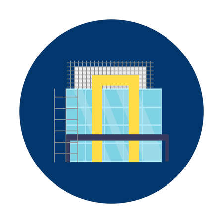 Building Construction iconのイラスト素材